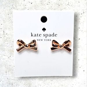 Kate Spade Skinny Mini Rose Gold Stud Earrings